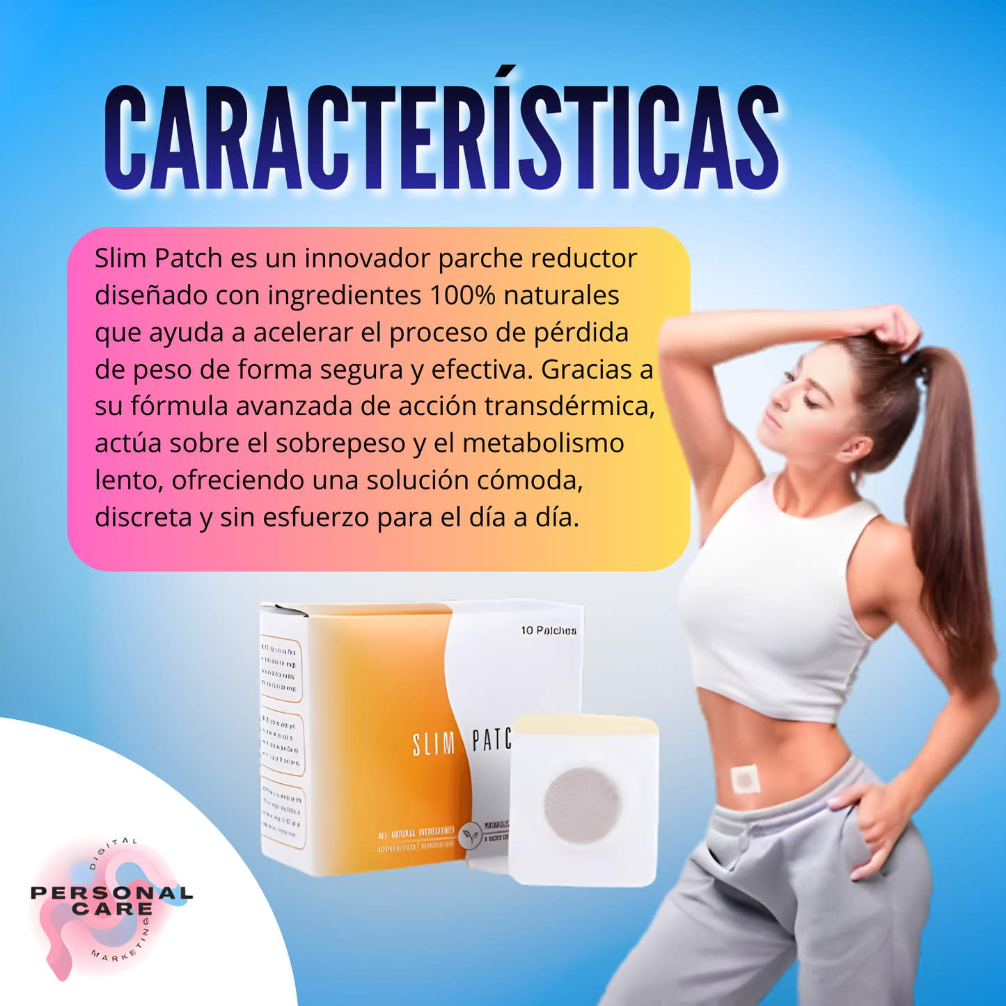 PARCHES PARA BAJAR DE PESO SLIM PATCH