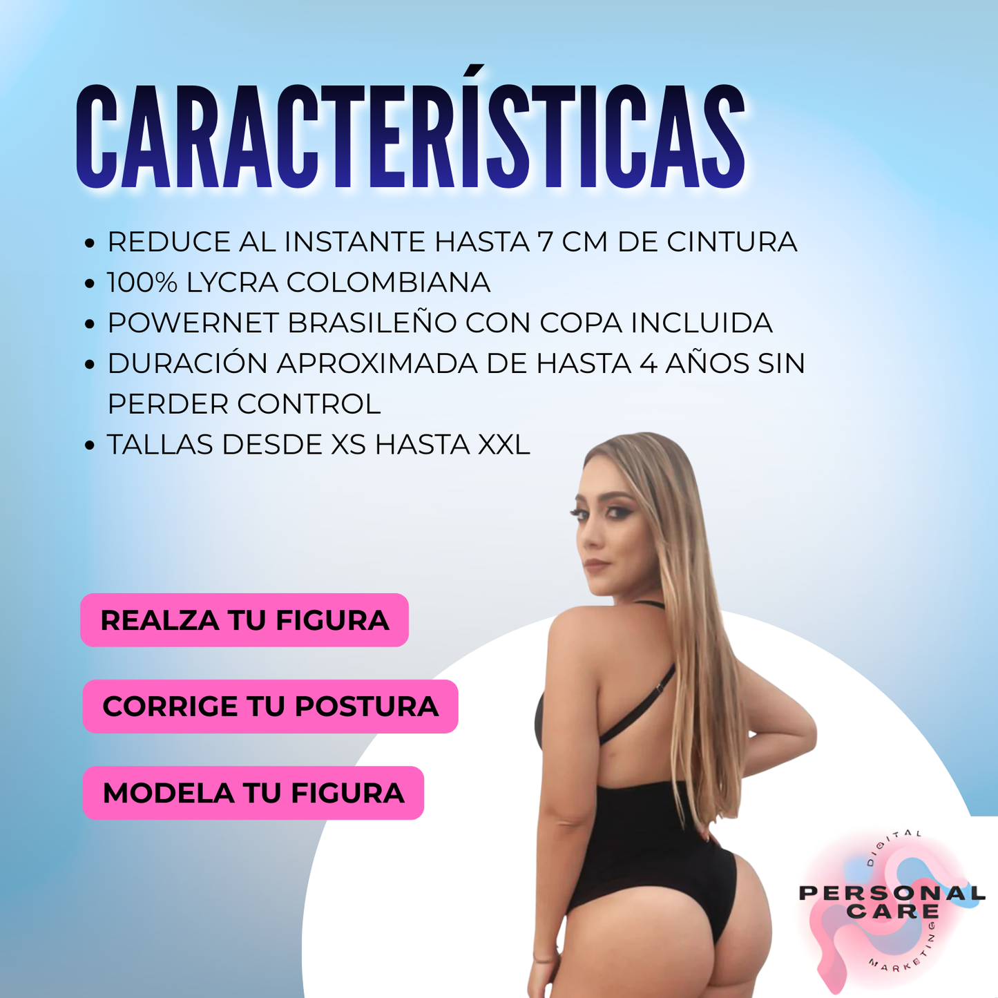 FAJAS INTERNAS PARA ESCOTE PROFUNDO