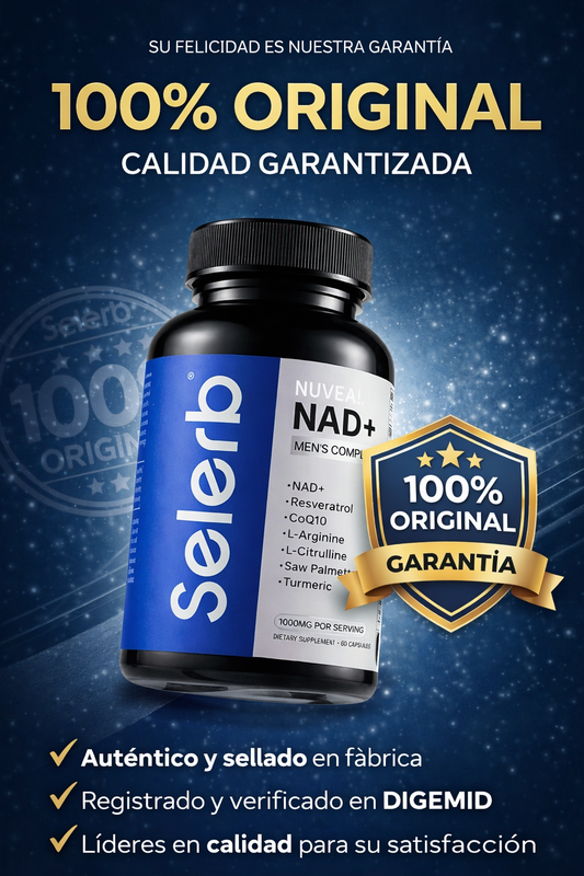 NAD+ Men’s Complex - Potencia Masculina y Vitalidad Diaria 🔥
