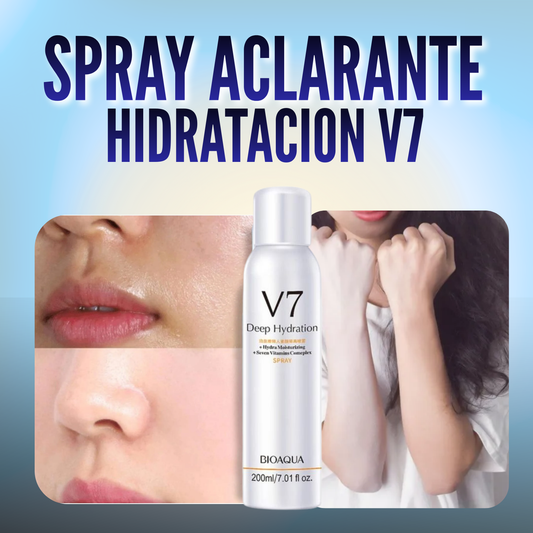 SPRAY ACLARANTE HIDRATACION V7