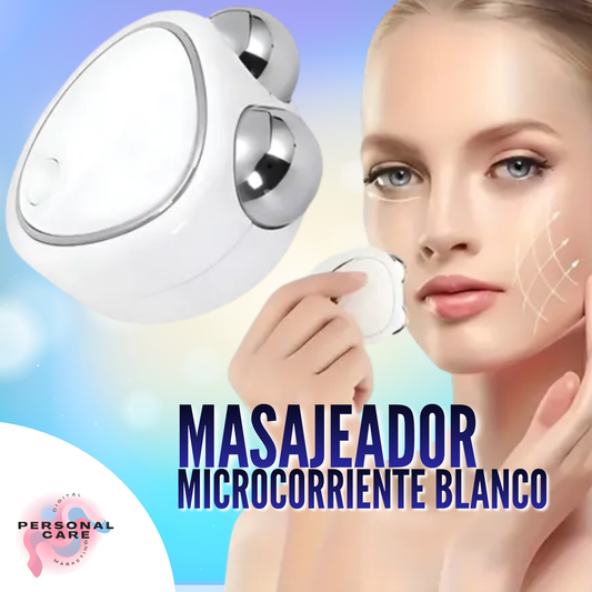 Masajeador microcorriente blanco