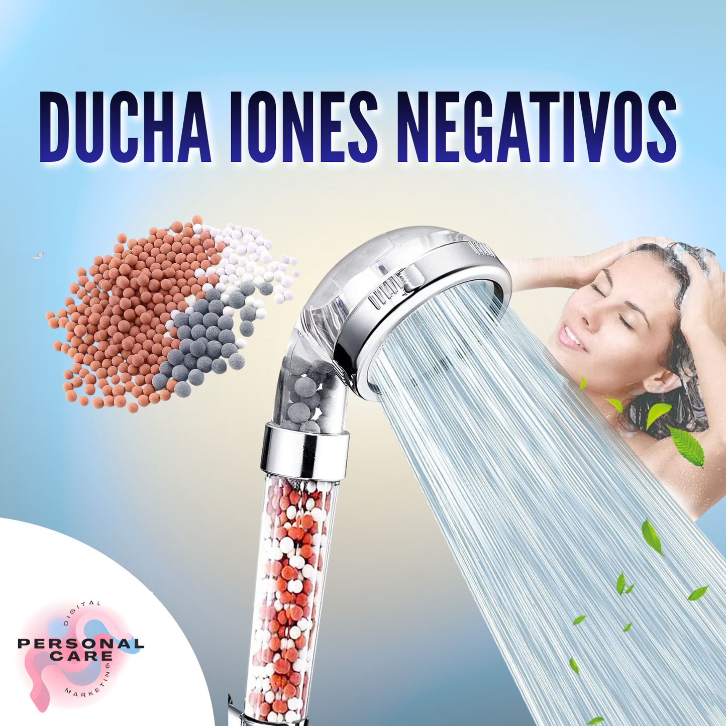 Ducha Iones Negativos