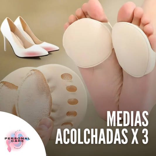 Medias Acolchadas x 3
