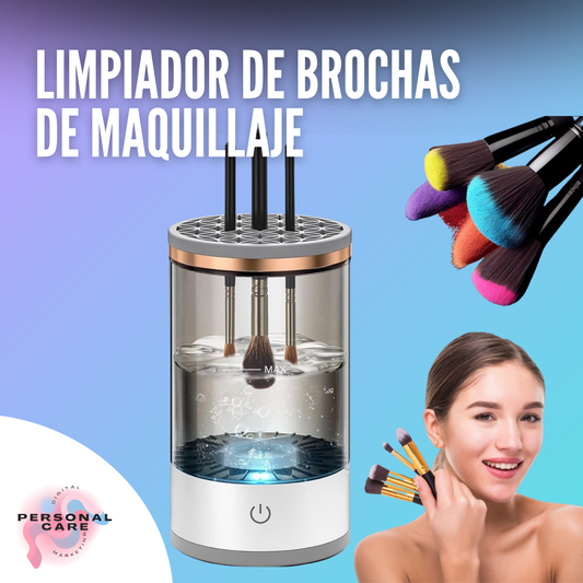 LIMPIADOR DE BROCHAS DE MAQUILLAJE