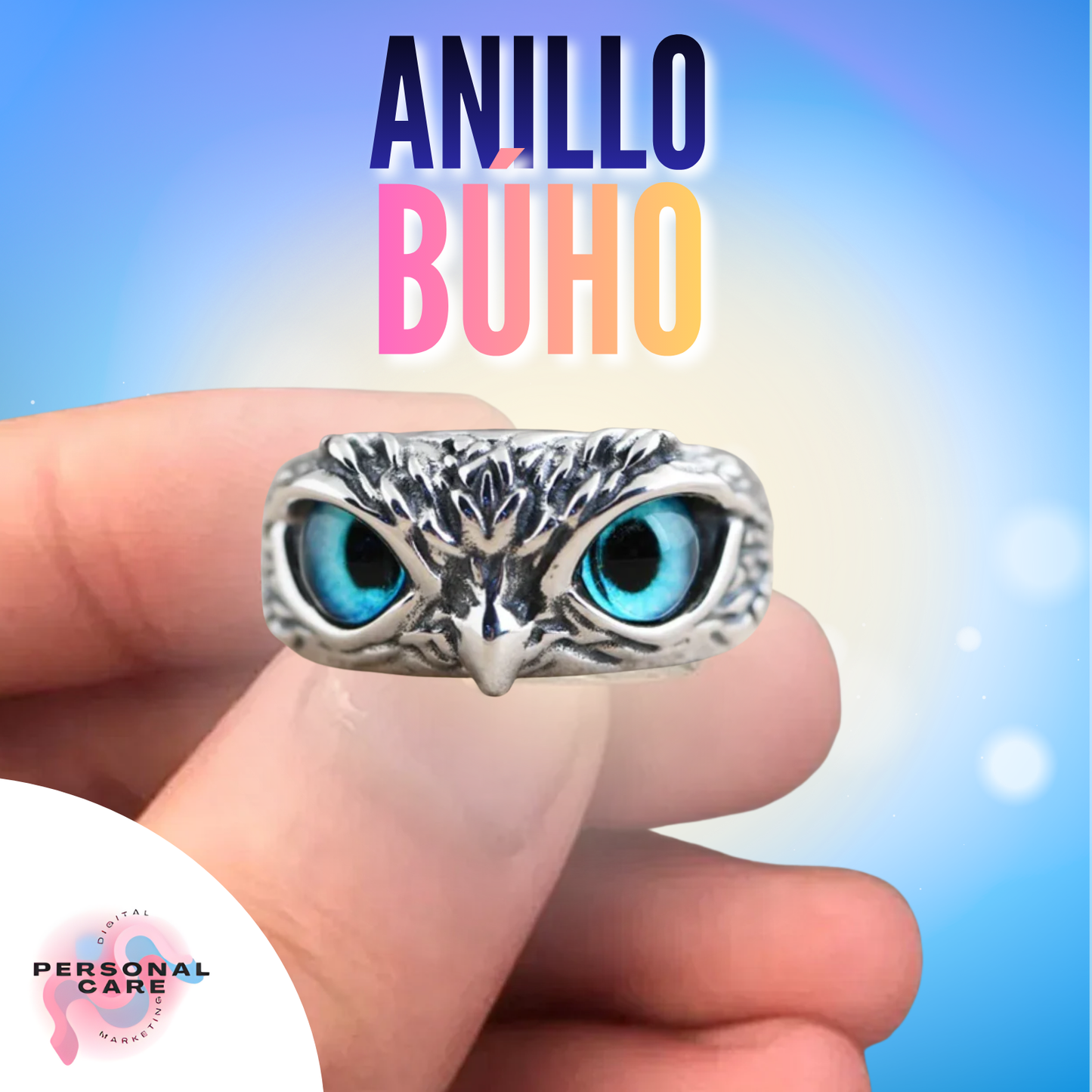ANILLO BÚHO 🦉✨