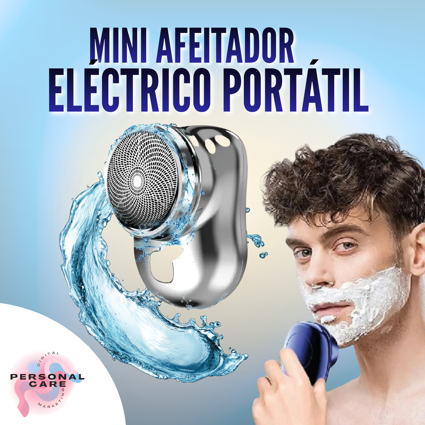 Mini Afeitador Eléctrico Portátil