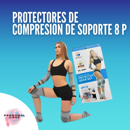 PROTECTORES DE COMPRESION DE SOPORTE 8 P