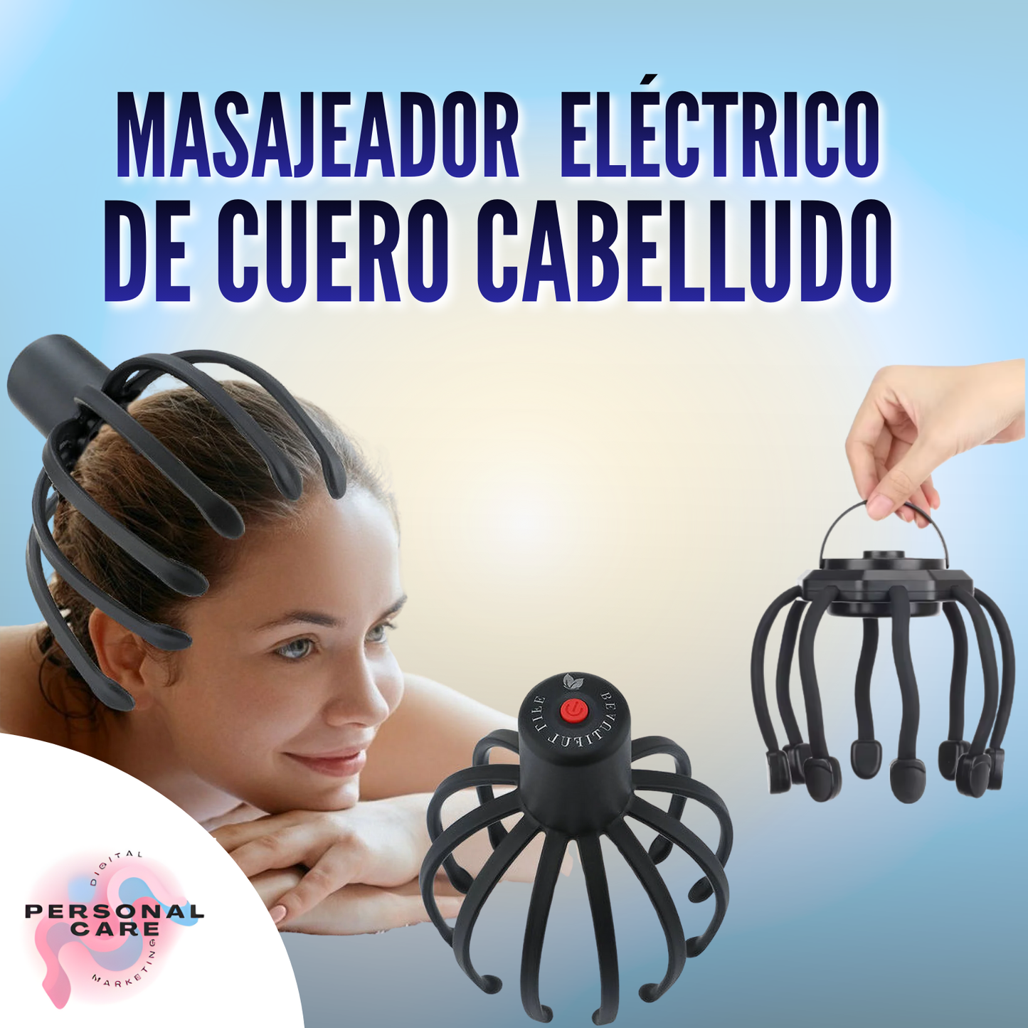 Masajeador Eléctrico De Cuero Cabelludo