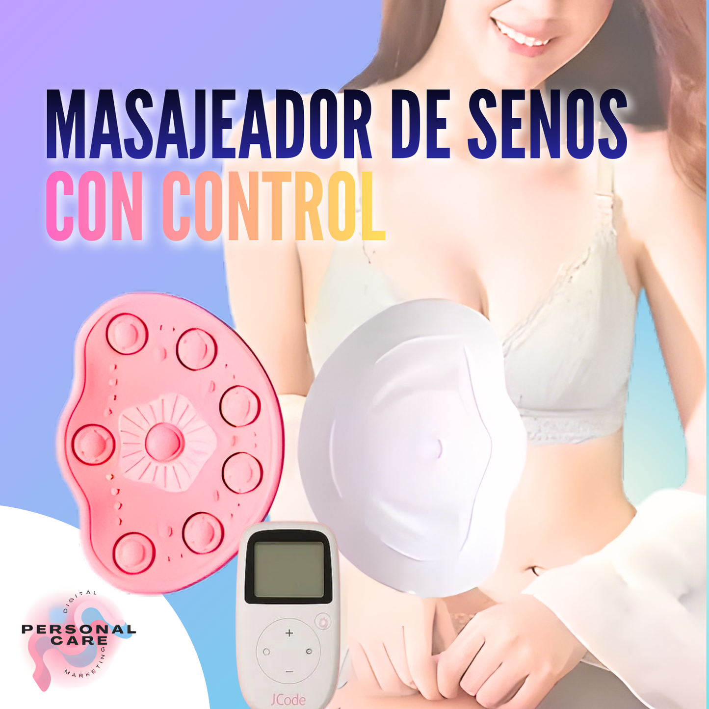 MASAJEADOR DE SENOS - CON CONTROL