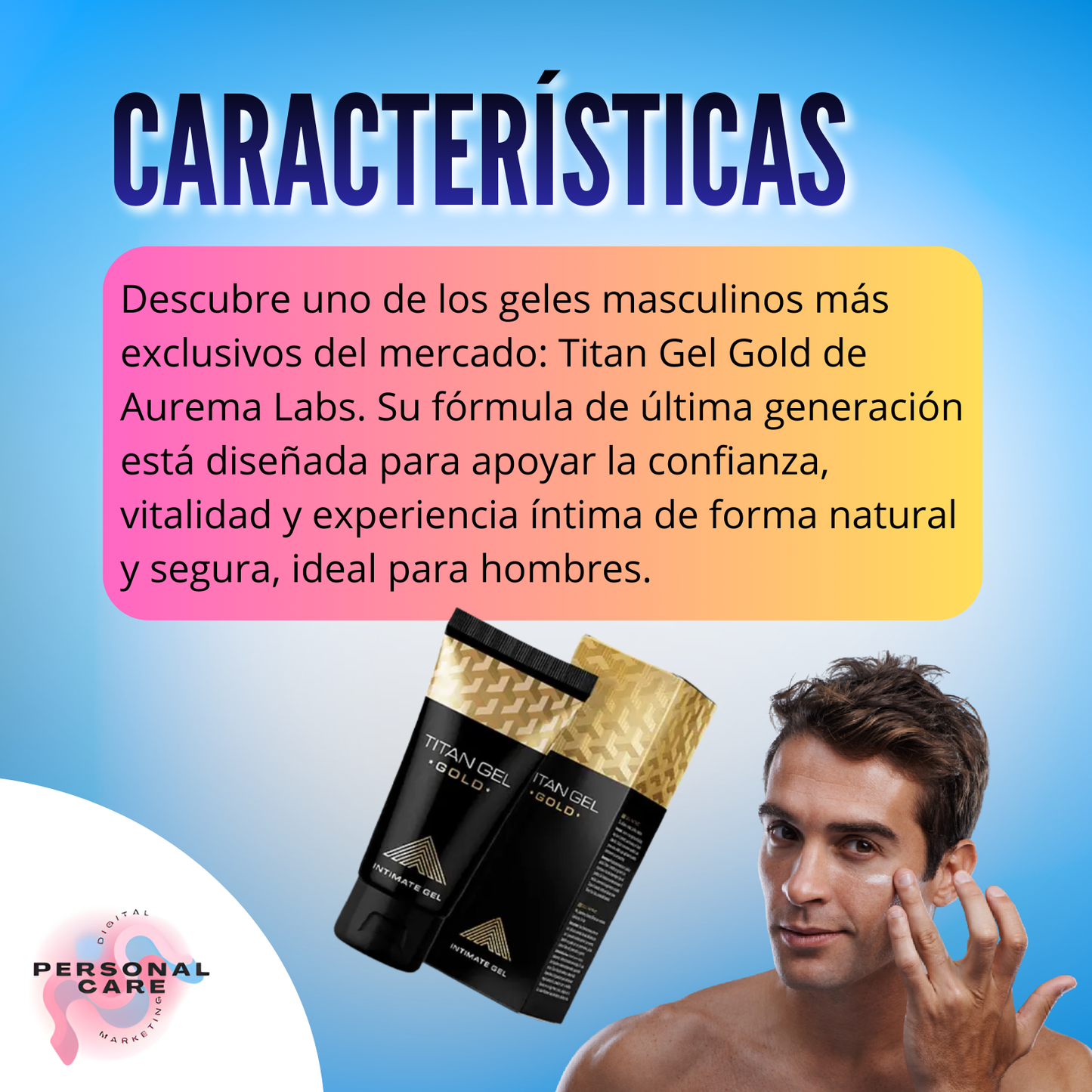 TITAN GEL GOLDEN PRODUCTO BLACK