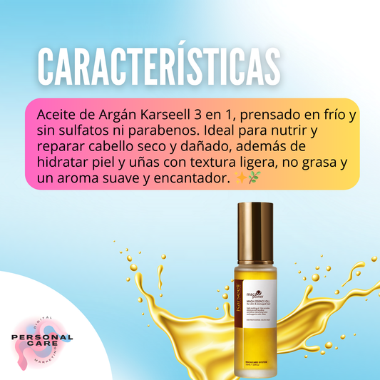Aceite de argán Karsell