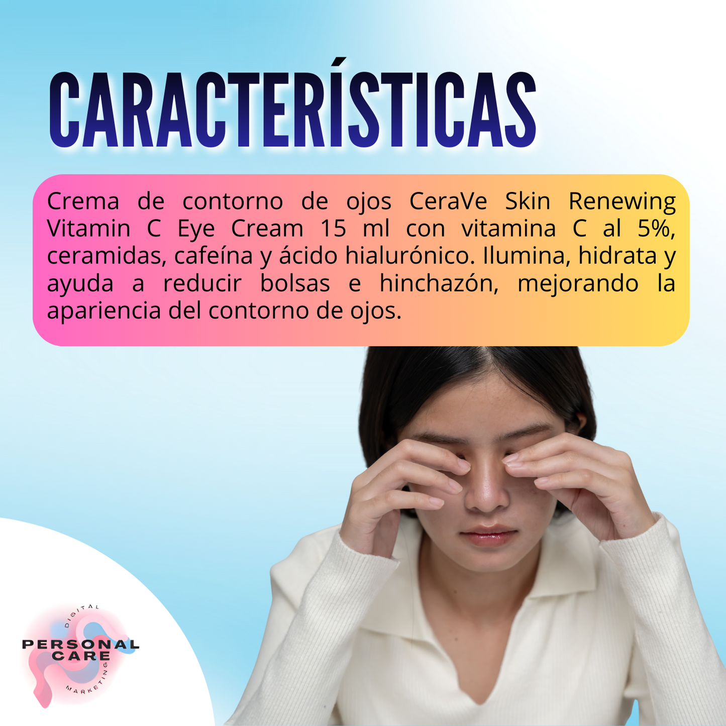 Serum skin rene vitamin c Eye Cream 15ML