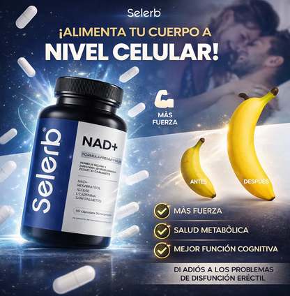 NAD+ Men’s Complex - Potencia Masculina y Vitalidad Diaria 🔥