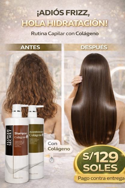 ✨ Rutina Capilar con Colágeno
