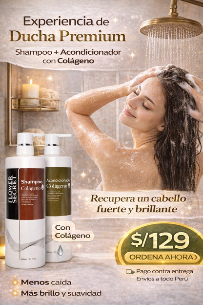✨ Rutina Capilar con Colágeno