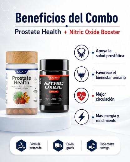 🔥 Combo Prostate Health + Nitric Oxide Booster