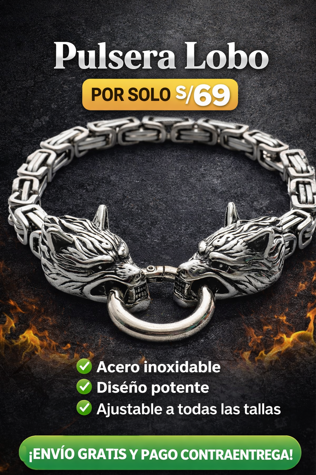 Pulsera Lobo