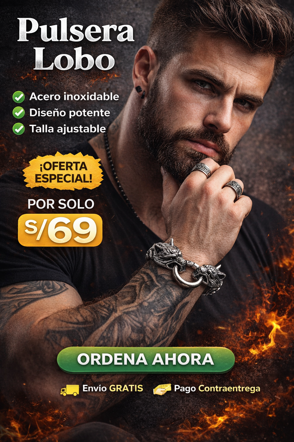 Pulsera Lobo
