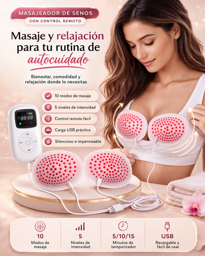 MASAJEADOR DE SENOS - CON CONTROL