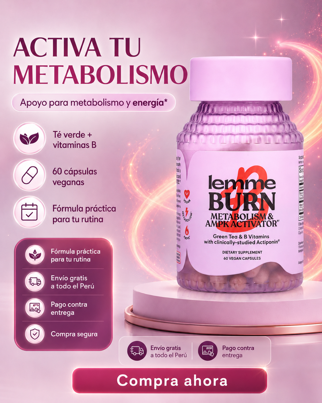Lemme Burn 🔥  – Apoyo para Metabolismo y Energía