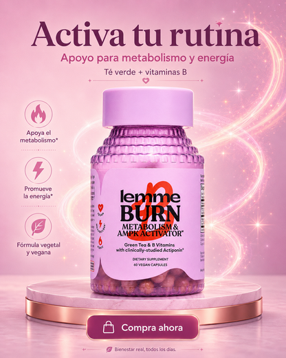 Lemme Burn 🔥  – Apoyo para Metabolismo y Energía