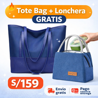 🎁 Combo Tote Bag + Lonchera Gratis