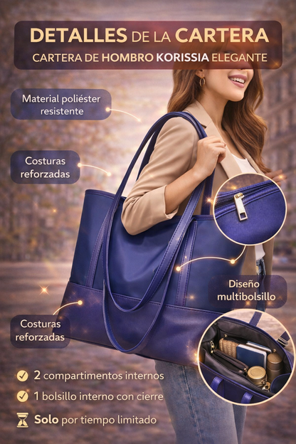 👜 Cartera Bolso de Hombro con Cierre