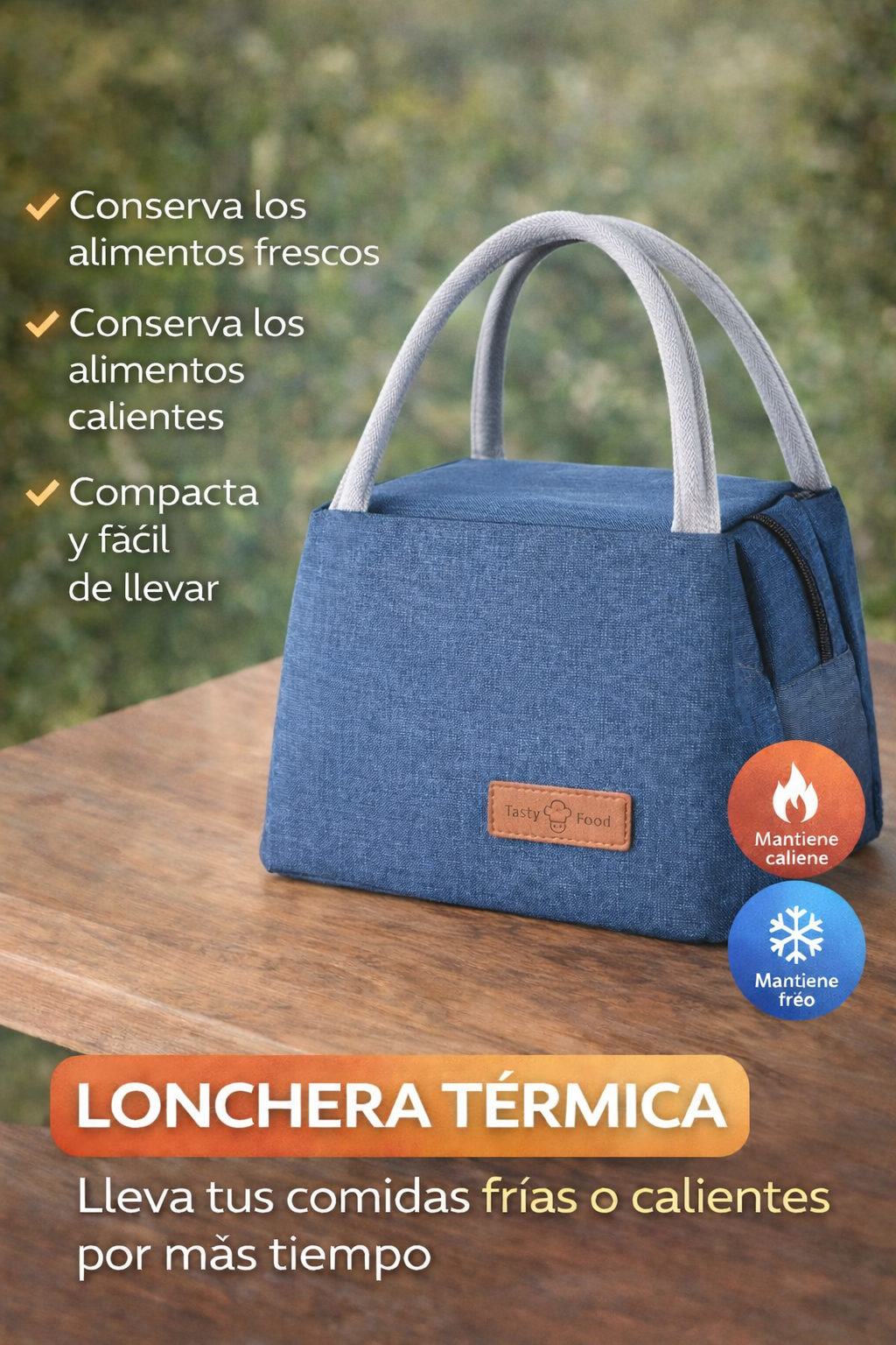 Lonchera Térmica Portátil – Mantén tu comida fresca por más tiempo