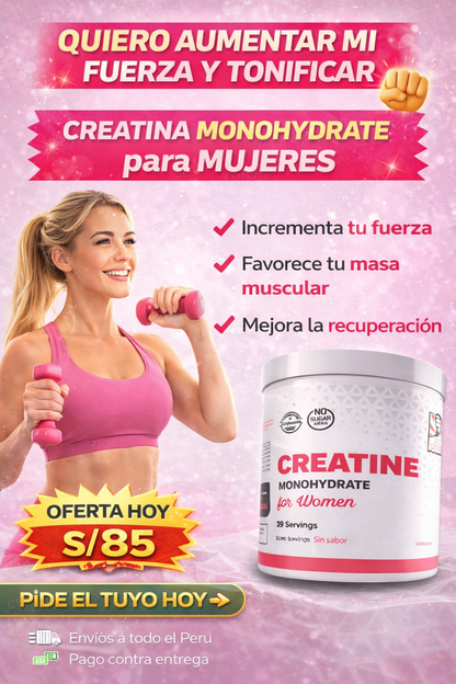 CREATINA FOR WOMEN