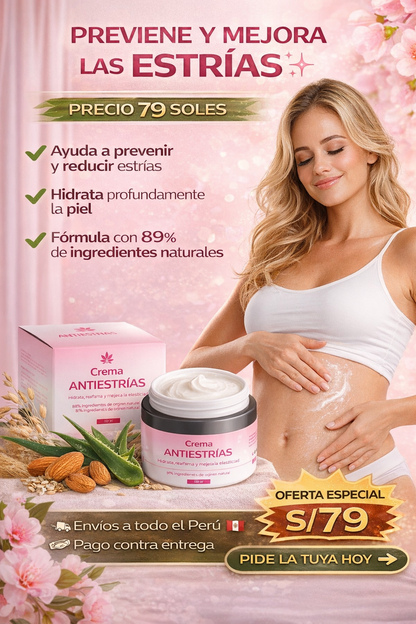 🌸 Crema Antiestrías Reafirmante