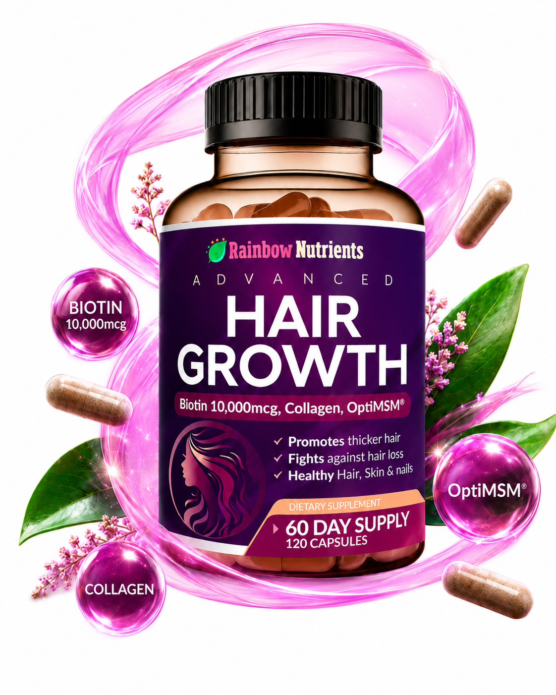 Combo Hair Growth y de regalo un Multi Colágeno