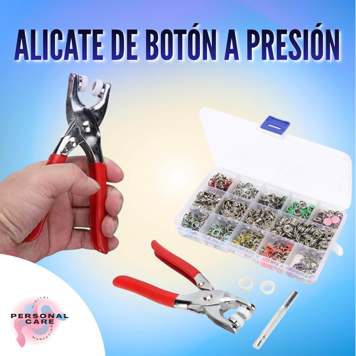 ALICATE DE BOTÓN A PRESIÓN