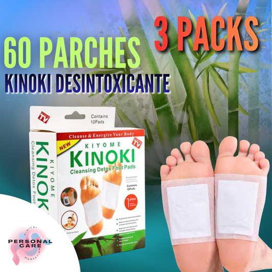 60 Parches KINOKI Desintoxicante