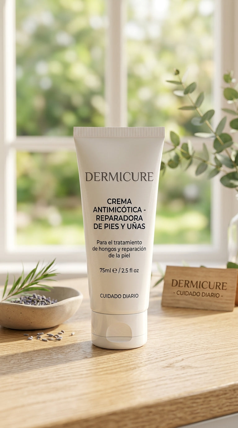 Dermicure™ - Tratamiento Avanzado Antimicótico y Restaurador de Piel y Uñas